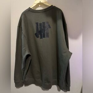 NWOT Adidas X Undefeated Running Crewneck Sweater in Cinder/Utility Black